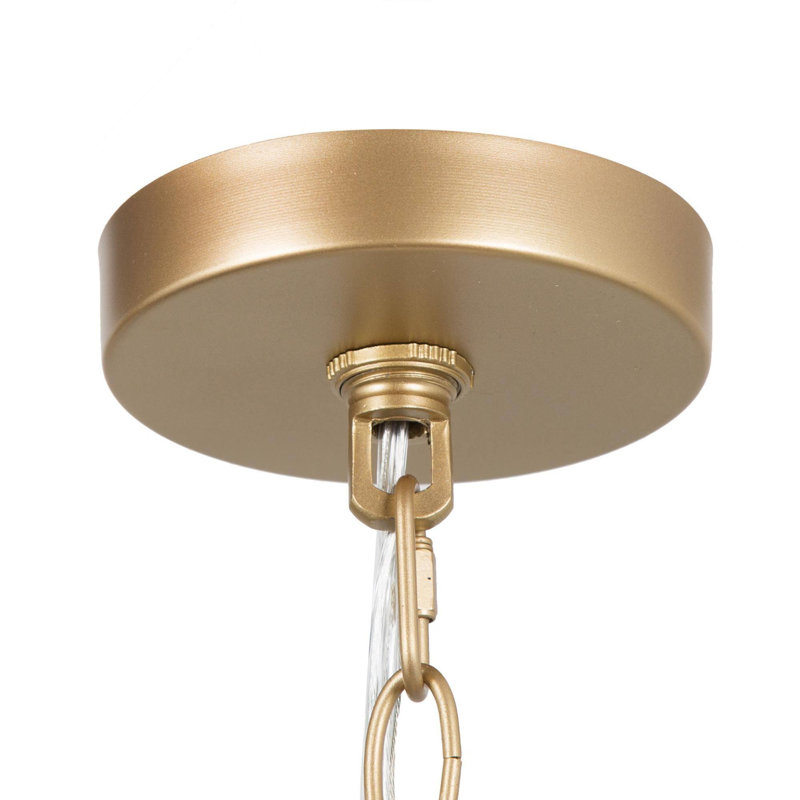 Atchison 4-Light Dimmable Drum Chandelier UL Certified