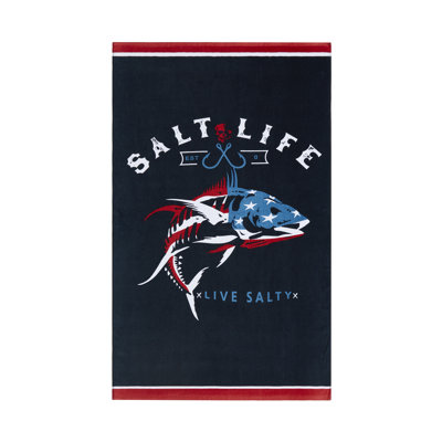AMERICAN FISH BEACH TOWEL