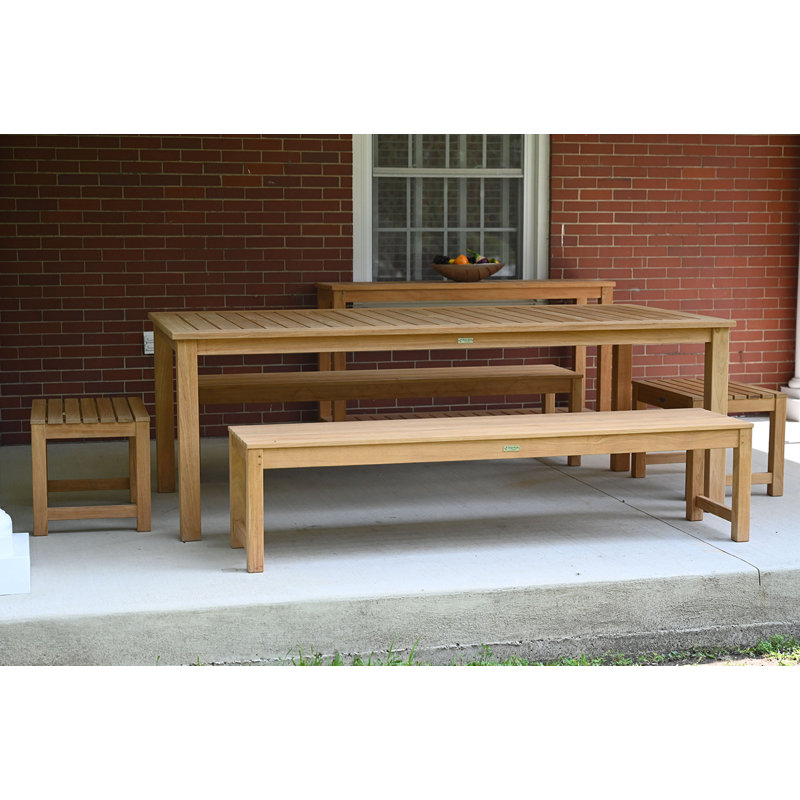 Newport Outdoor 5 - Piece Teak Dining Set