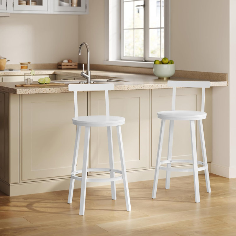 Counter Stool, White