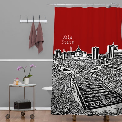 Rideau de douche simple Bird Ave