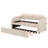 Twin Size  Linen Upholstered Daybed Sofa Bed With Pull-Out Trundle Design-194727484