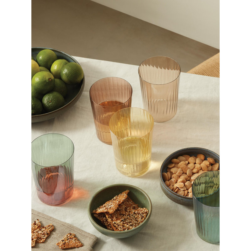 Drinking Glass, 18.9 oz., Amber