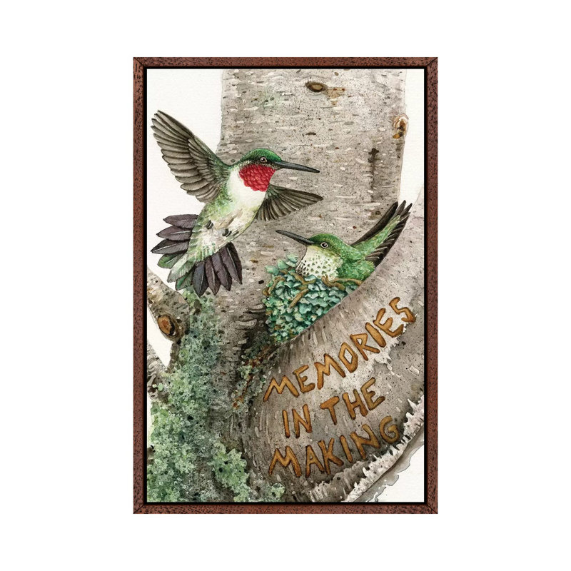 Memories In The Making by Tracy Lizotte - Floater Frame Gallery-Wrapped Canvas Giclée on Canvas