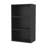 Black Wall Cabinet With Open Storage Compartments - Scratch-, For Kitchenware And Display Modern For Bowls 3-4 Shelves, Saves Counter Space-1066446076