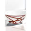Missoni Salad Bowl Nastri Bordeaux  Diam 10.43" , H 4.33"