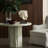 White Irregular Stone Decorative Object