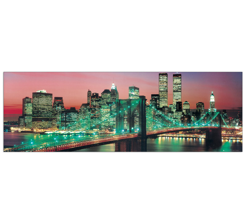 No Frame Panoramic Print on Wood