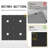 Grid 16 Opening Collage Picture Frame Set, White PVC Wall Gallery Decor-1075814938
