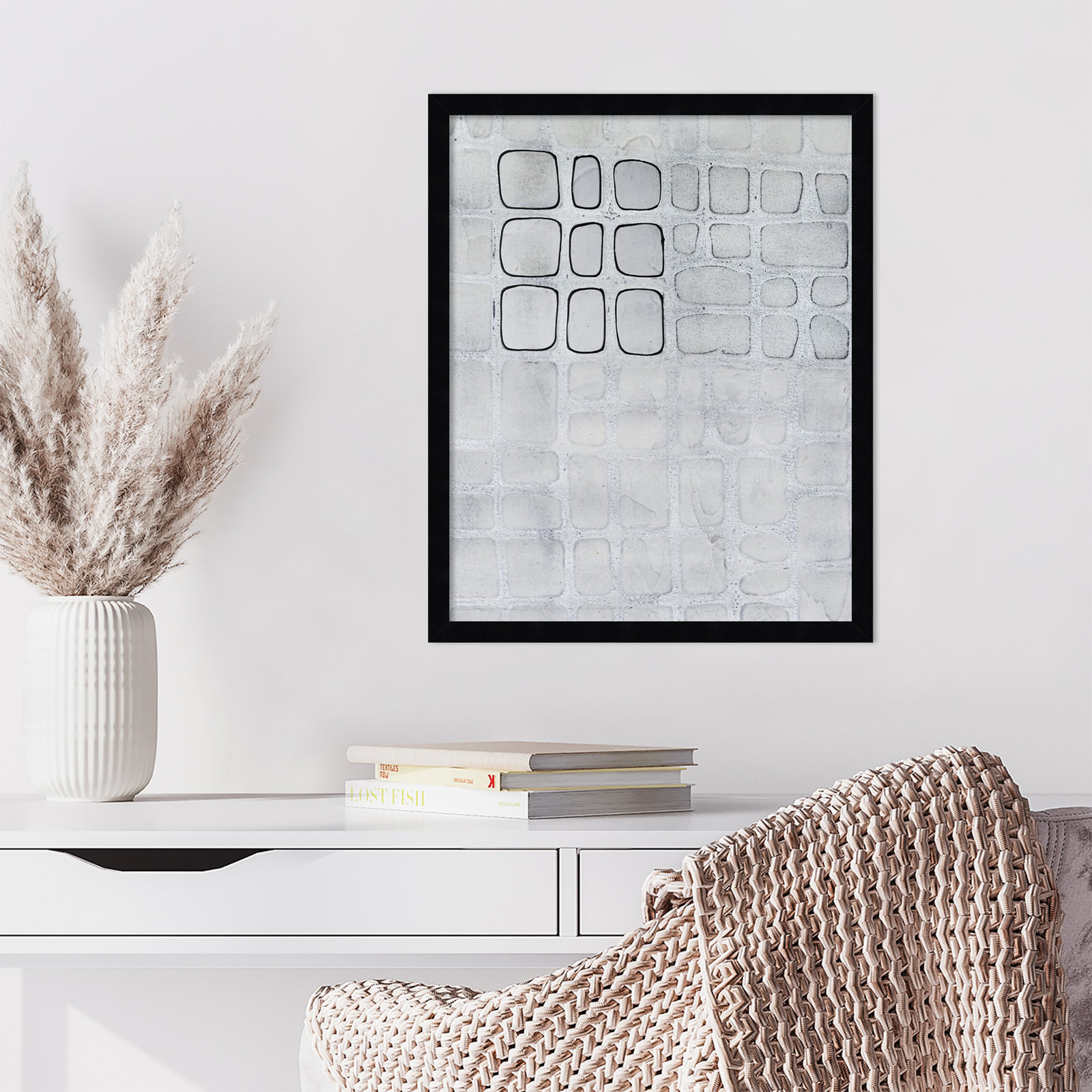 Lumen Colour I Print by Vanna Lam, Black, 21" H x 17" W
