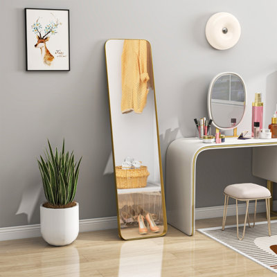 Rectangle Freestanding Full Length Mirror