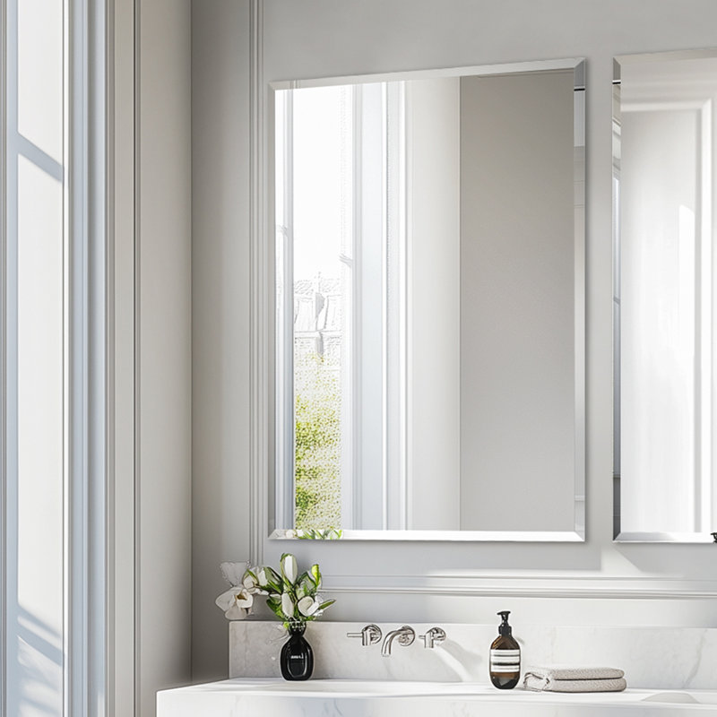 Miroir de salle de bain sans cadre, H 31,50 po x l 24 po