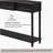 Console Table Sofa Table with Drawers for Entryway with Projecting Drawers-111695921