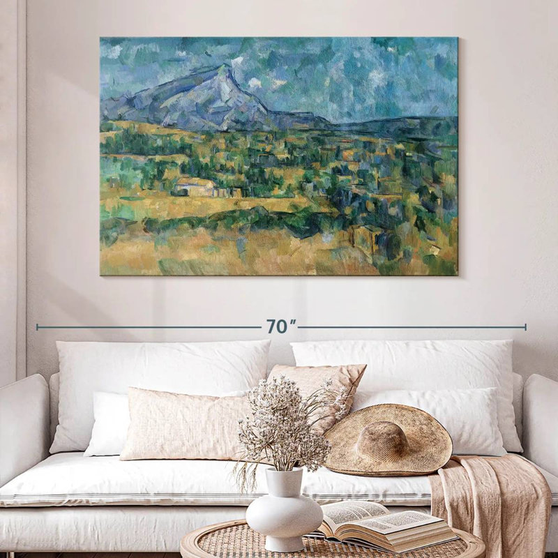 Alvord Mont Sainte-Victoire, H 34 po x l 51 po