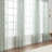 Aliaa 2 Panel Vine Leaf Embroidered Textured Sheer Curtain with Rod Pocket-1460712373-1460712381