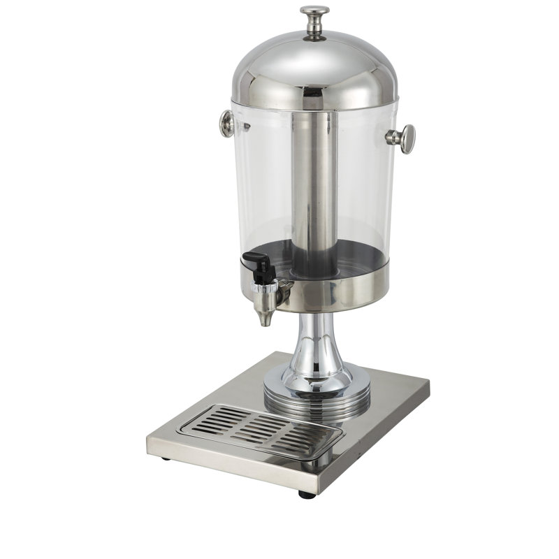240oz. Stainless Steel Beverage Dispenser, Silver