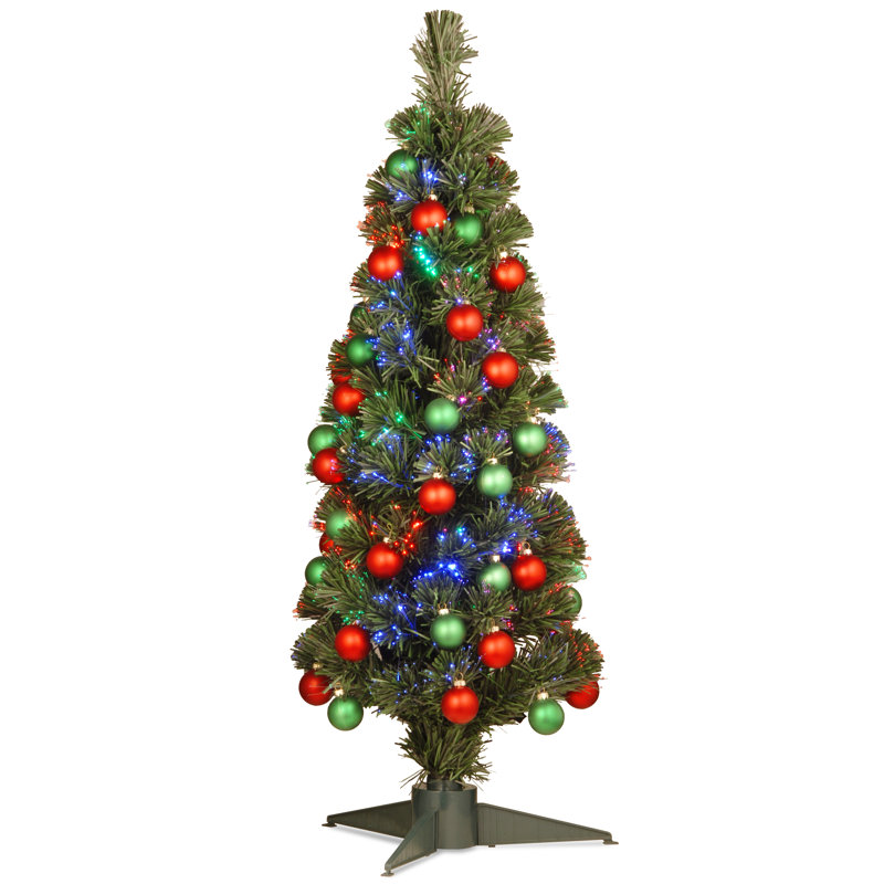 Arbre d'ornement fibre optique 36 po The Holiday Aisle®