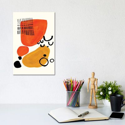 Mid Century Home by EnShape - Wrapped Canvas Print