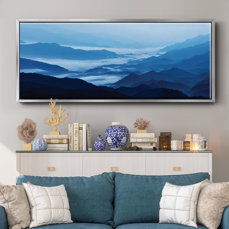 Misty Mountains XIII - Toile encadrée