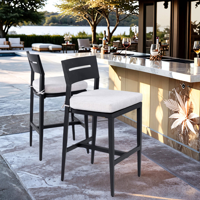 Tabourets de bar 2 pièces Modern Modern