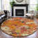 Premium Machine Washable Elize AMF1506 Floral Rug