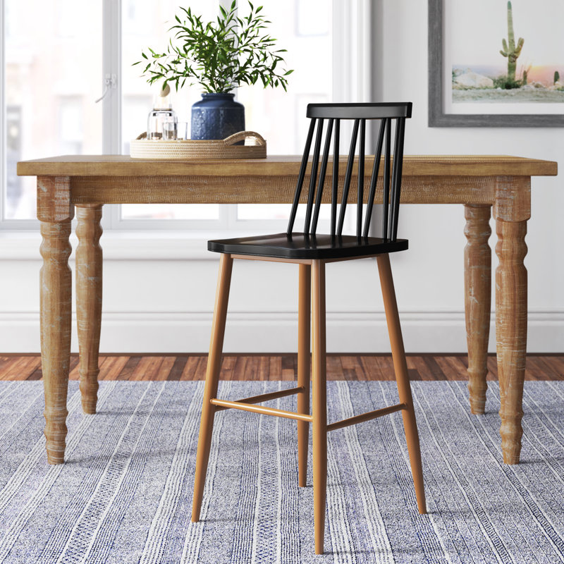 Leyva Counter Stool, Black