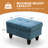 Athiste Upholstered Flannel Storage Ottoman, Multi-Function Tufted Footrest Bench-1713863439