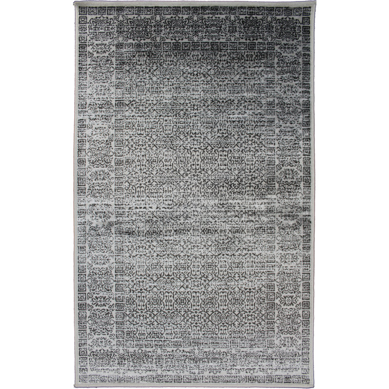 Azura argent / anthracite, Tapis de couloir 2 pi 2 po x 6 pi 11 po