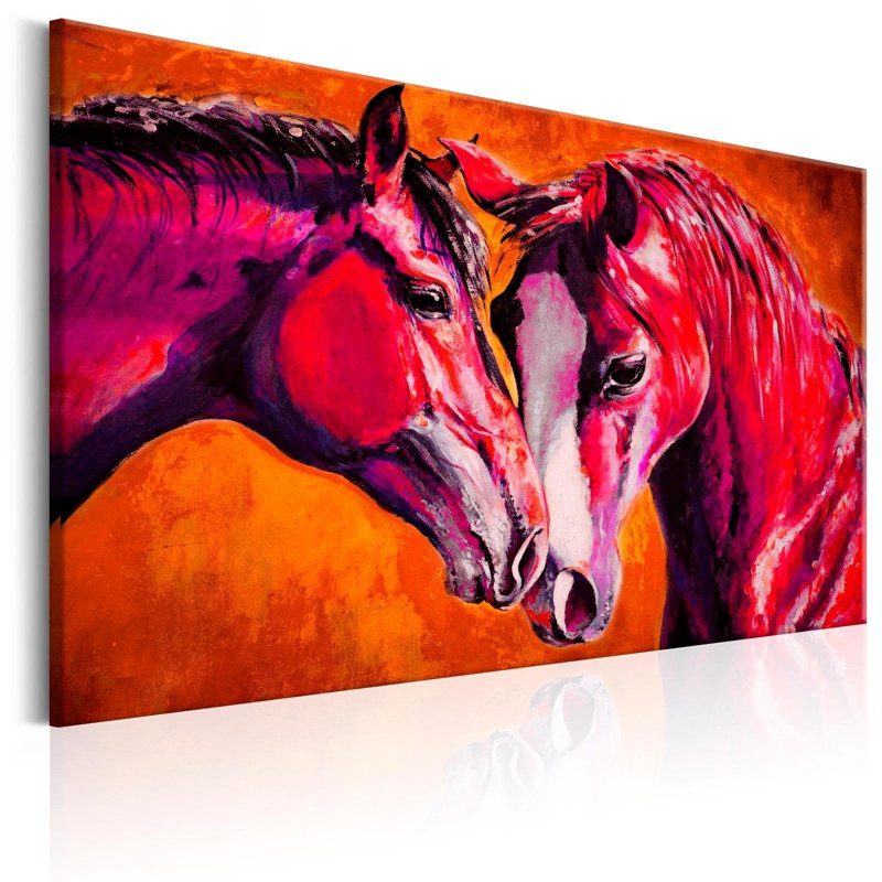 Élisabith caresse sur toile, H 16 po x l 24 po x P 0,7 po