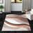 Tapis beige / brun à motif abstrait Ducor-956726975