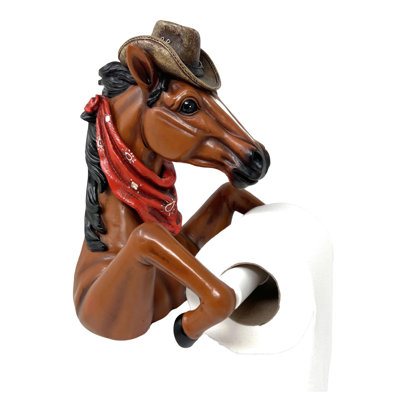 Porte-papier hygiénique en résine Western