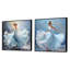 «Blue Ballet Woman Radiance - Dance Square», ensemble de 2 collages-1232430046-1232430045
