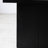 Modern Black Rectangular Solid Wood Dining Table-1322422474