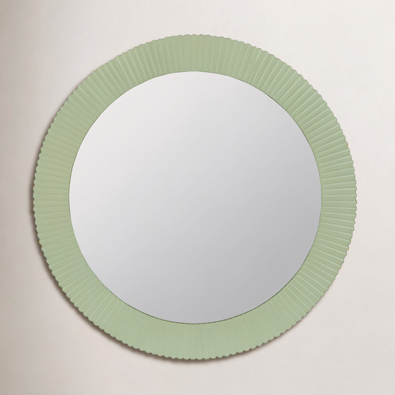 Dandelion Josia Wall Mirror, Natural Linen
