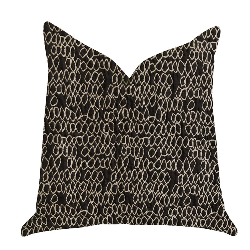 Oreiller luxueux, 18 po x 18 po, Coussin décoratif