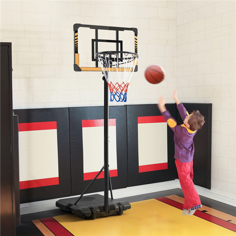 Yaheetech Outdoor Kids Game, Black/Brown, 246cm H x 71.6cm W x 75.5cm D