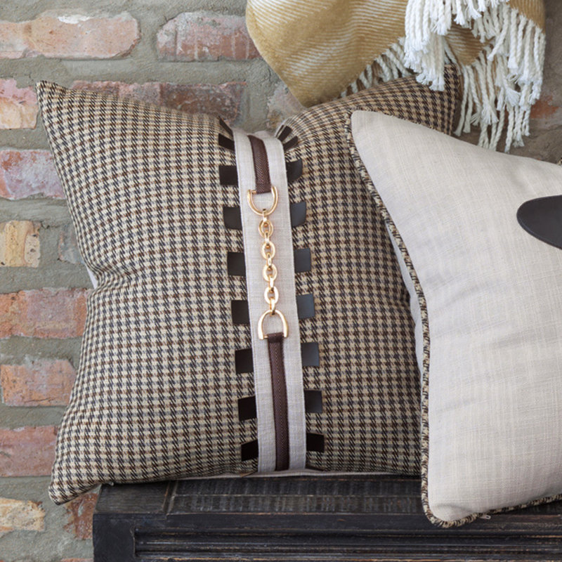 Aiden Square Pillow Cover & Insert, Down