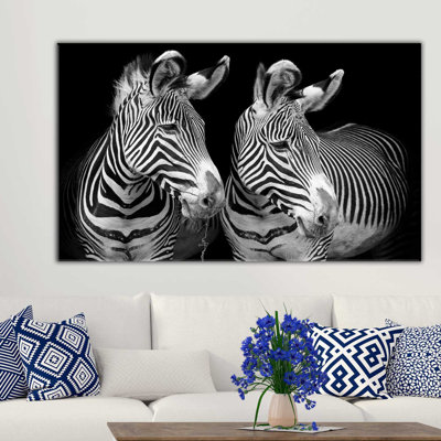 " Duo Zebras "