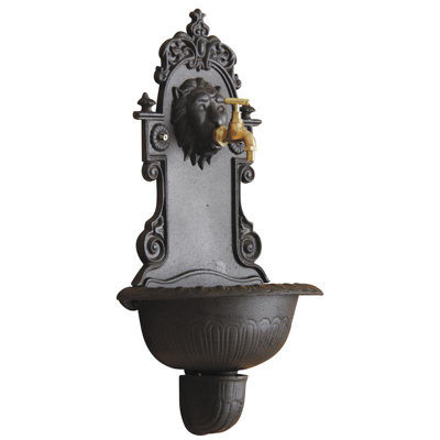 Outdoor Metal Weather Resistant Column Fountain