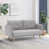 100% polyester gris est en rupture de stock