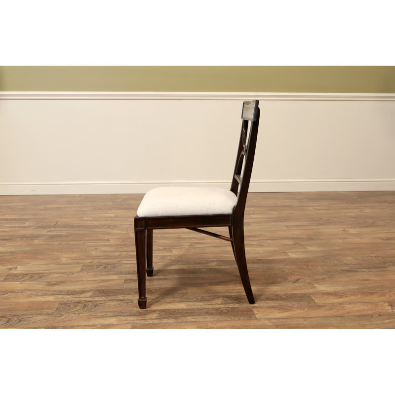 Upholstered Dining Chair, Walnut