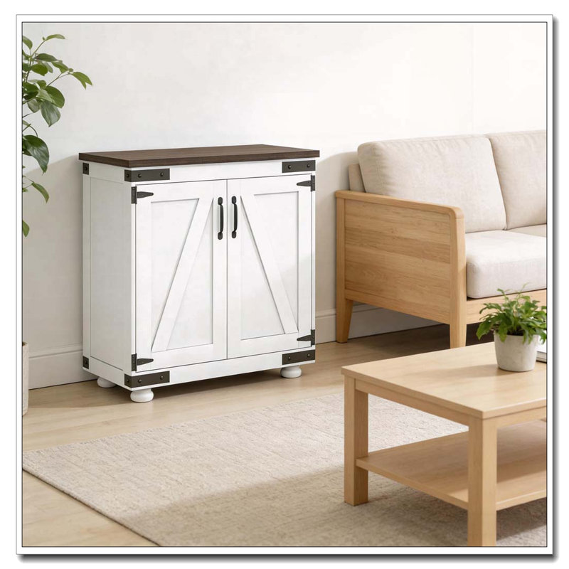 Armoire de rangement facile à nettoyer pour l'entrée de cuisine