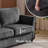 Compact Floral Arm Chenille Loveseat Small Space 2 Seater Sofa for Apartment Bedroom-1384123530
