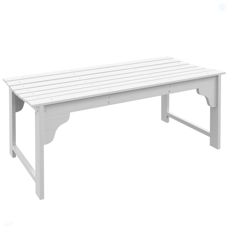 Banc de parc extérieur avec siège à lattes pour véranda, jardin