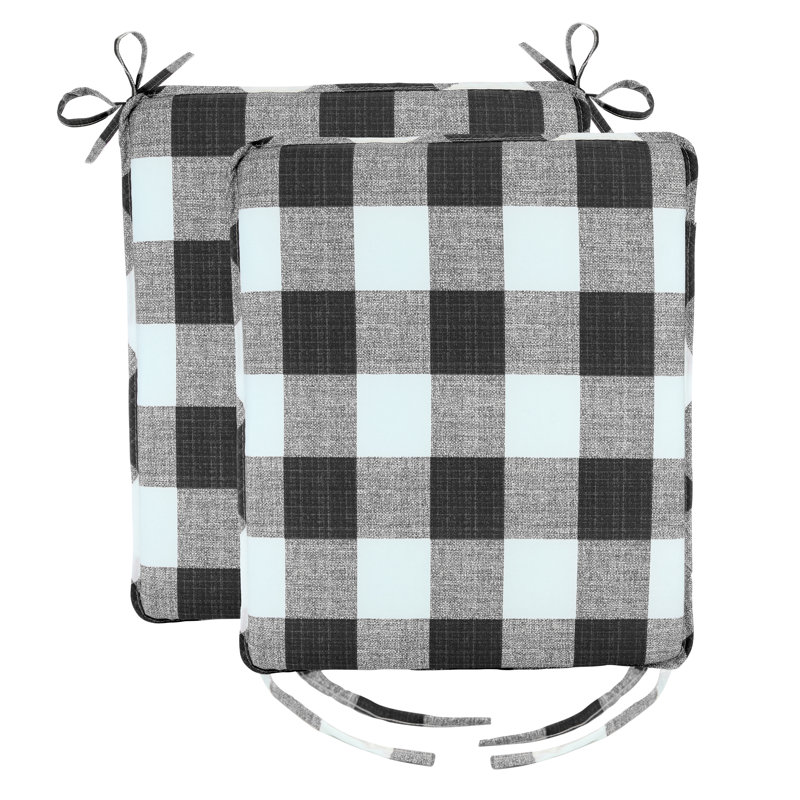 Rocking Chair Cushion Set, Black