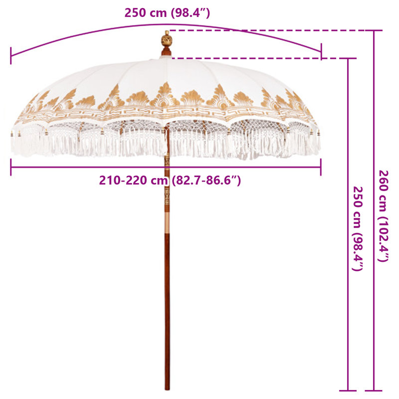 Balcony Screen, 260cm H x 215cm W x 215cm D