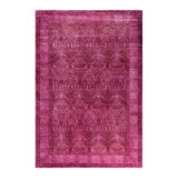 Overyed One-of-a-Kind Rectangle 6'2" X 8'10" Hand Knotted Area Rug