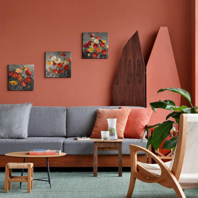 3 Piece Wrapped Canvas Wall Art