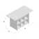Teannan 60'' x 30'' Craft Table