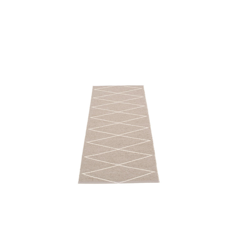 Flatweave Brown Indoor/Outdoor Use Rug, Brown, Runner 2'3" x 5'3"
